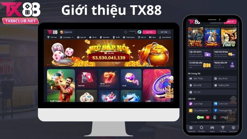 Giới thiệu TX88 chi tiết