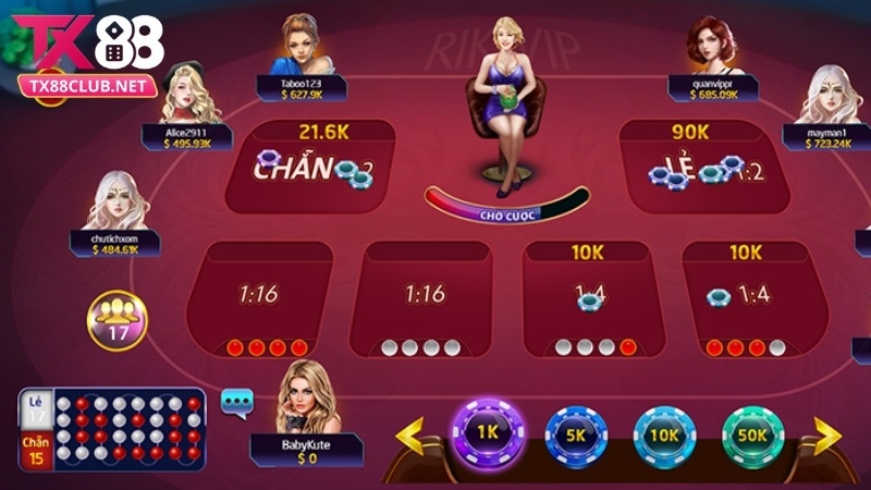 Hướng dẫn cá cược live casino TX88