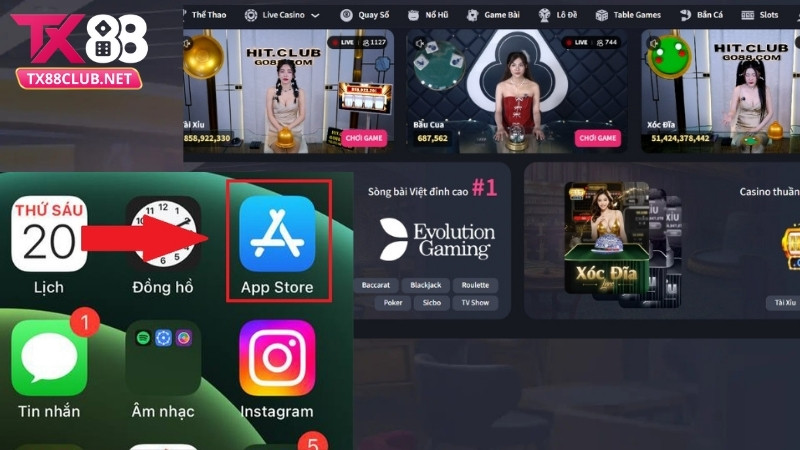 Tải TX88 về thiết bị iOS
